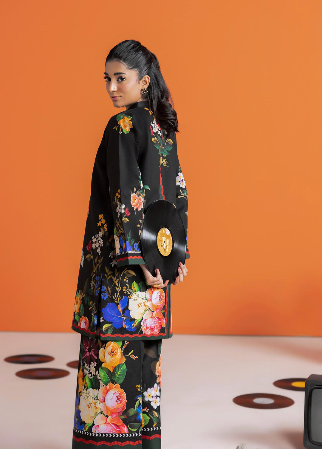 Amal Prints by RajBari Unstitched Printed Lawn 3 Piece Suit RB26UPA D-2 - Summer Collection