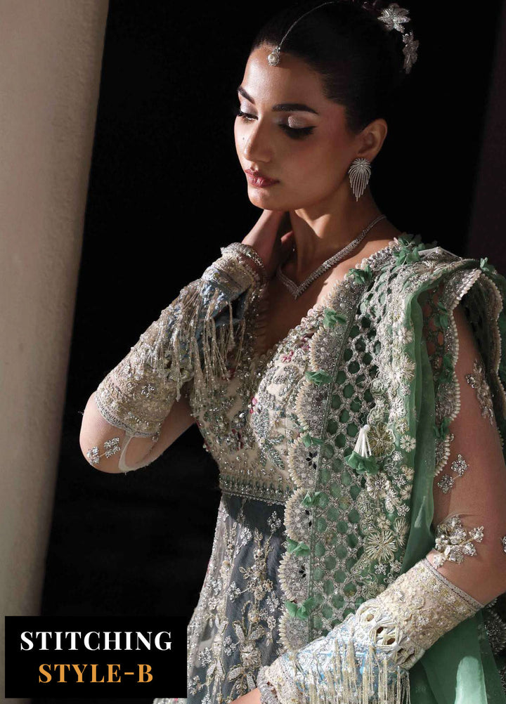 Lilianne by Republic Womenswear Embroidered Net Suits Unstitched 3 Piece RW25LW D-08 Miraelie - Wedding Collection