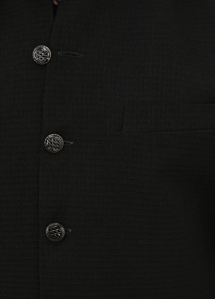 Ethnic Wear by Alif Yay Pret Plain Blended 3 Piece Suit AY-016