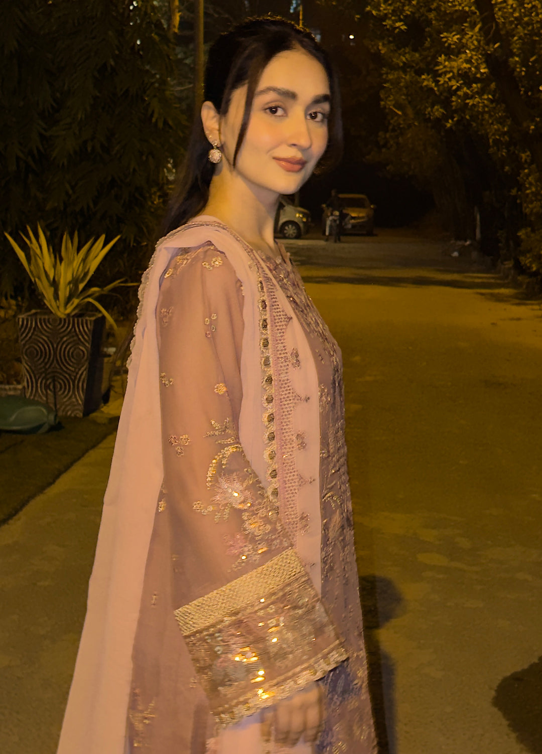 Maison d'or by Sahane Unstitched Embroidered Chiffon 3 Piece Suit CT-27007 MELLONY - Festive Collection