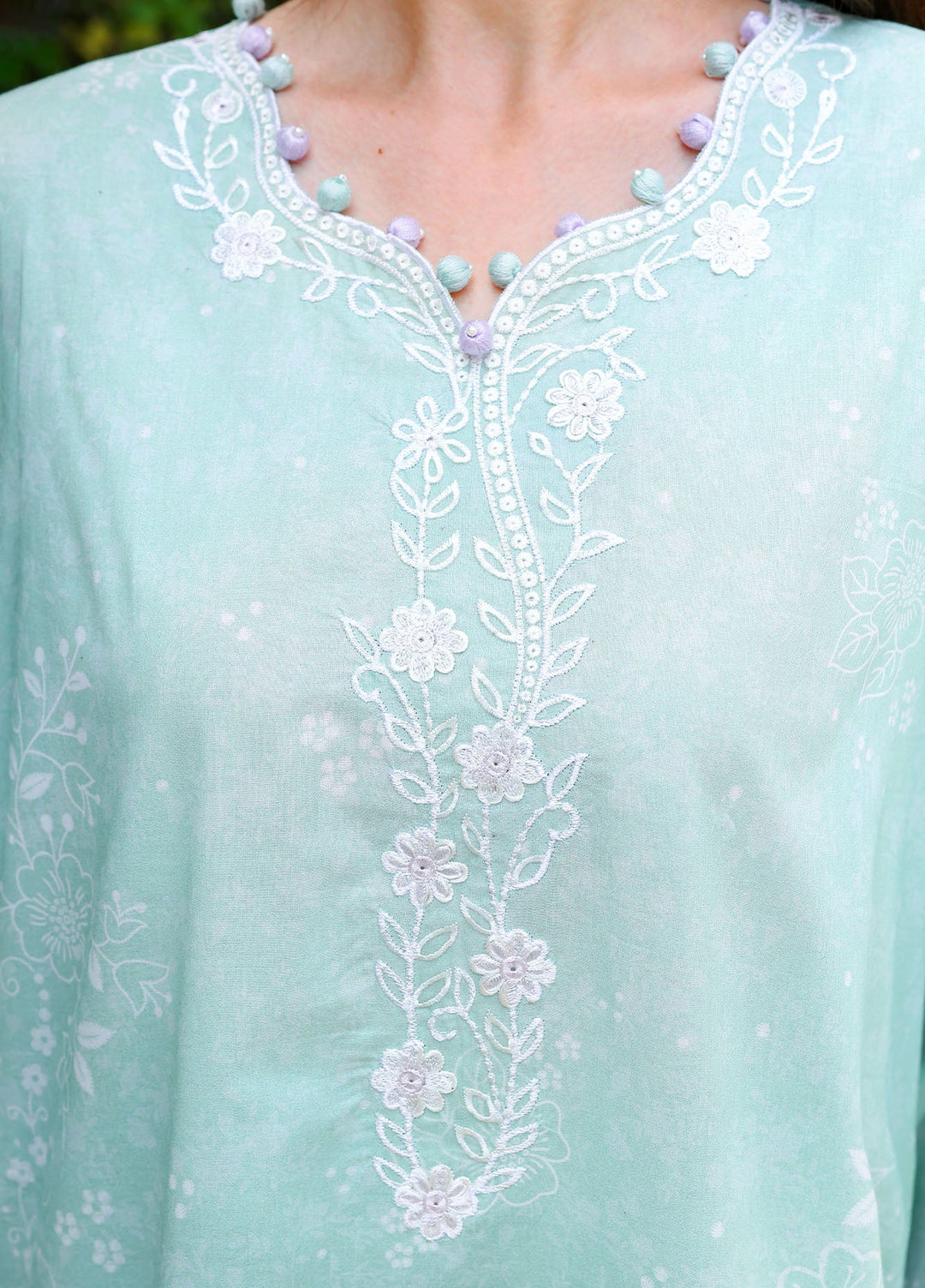 Cross Stitch Unstitched Embroidered Lawn 3 Piece Suit CS26ULE Summer Breeze - Eid Collection