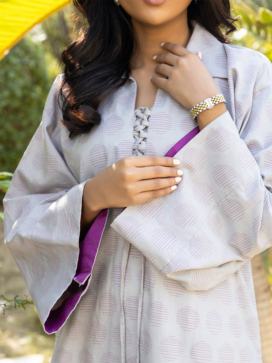 Salitex Women Printed Jacquard 1 Piece Shirt CPS23DF002 - Summer Collection