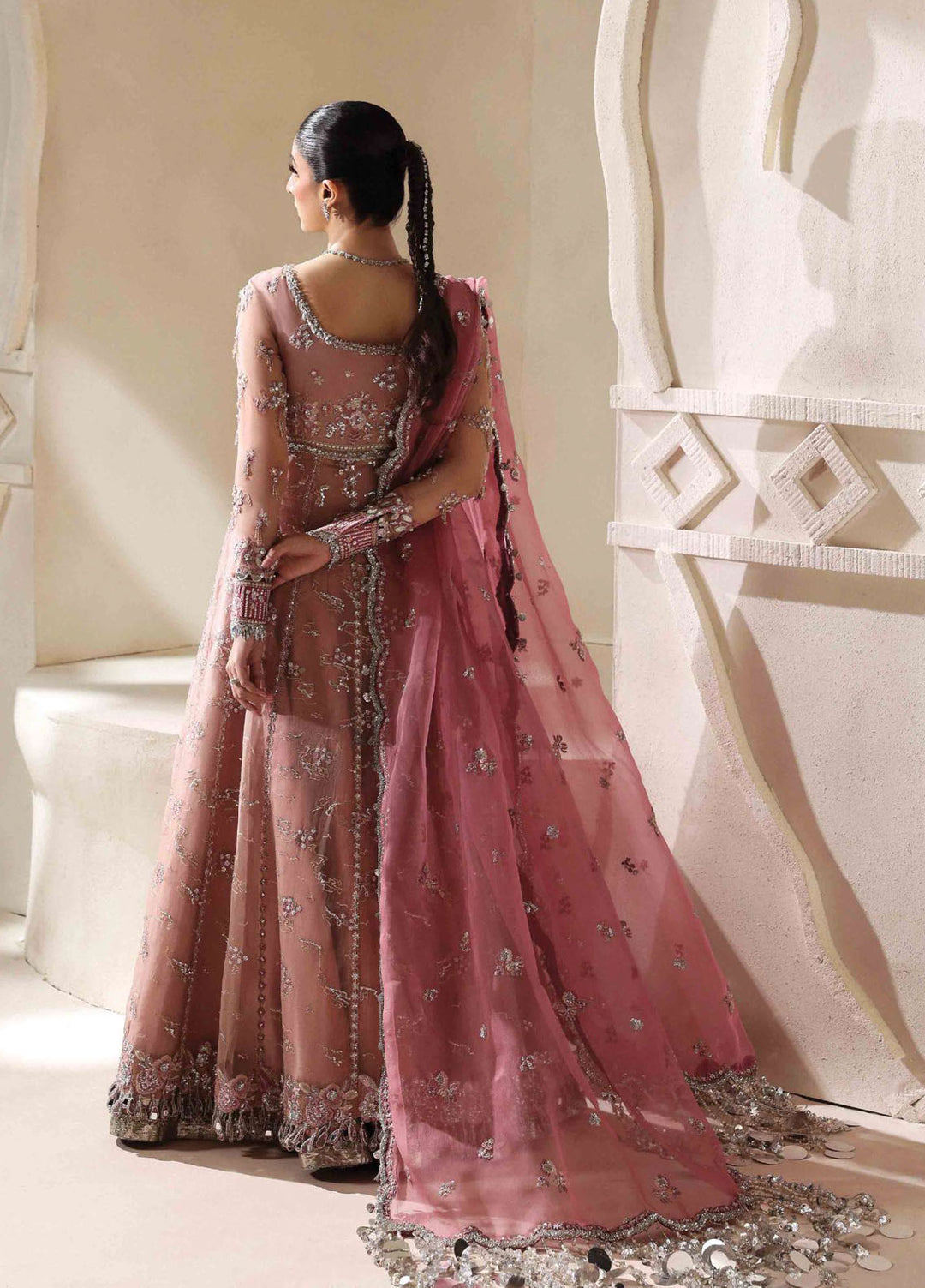 Lilianne by Republic Womenswear Embroidered Organza Suits Unstitched 3 Piece RW25LW D-05 Juliane - Wedding Collection