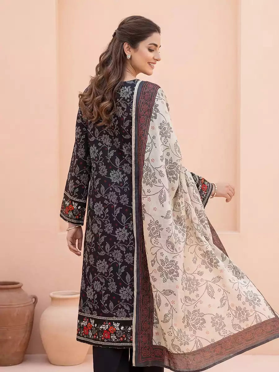 Salitex Women Unstitched Printed Lawn 3 Piece Suit SSW6U3P406 - Casual Collection