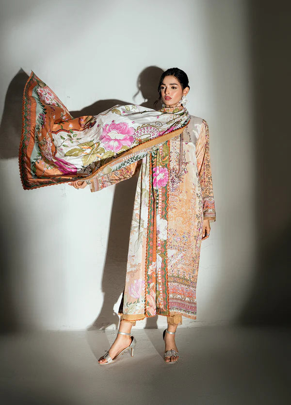 Monarque en Silk by Sahane Hand work Silk 3 Piece Suit CT-37003-Montclair - Festive Collection