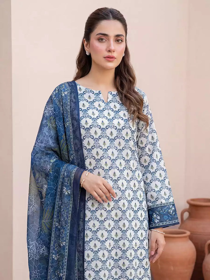Salitex Women Unstitched Printed Lawn 3 Piece Suit SSW6U3P408 - Casual Collection