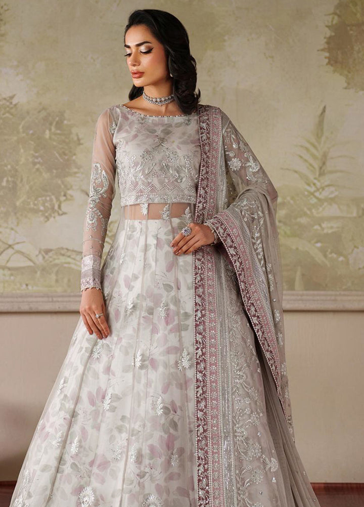 Zarif Embroidered Net Suits Unstitched 3 Piece ZAF25ZU ZRF-ZPE-01 Anairah - Formals Collection