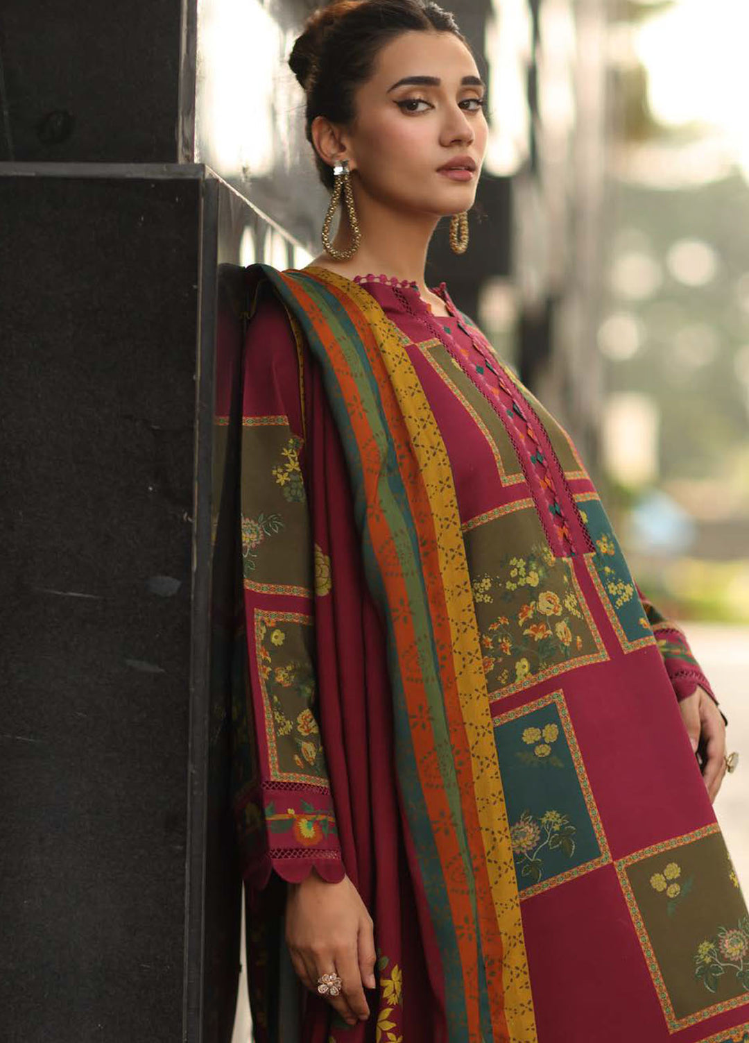 C Prints by Charizma Printed Linen Suits Unstitched 3 Piece CZ25CW CPW5-10 - Winter Collection