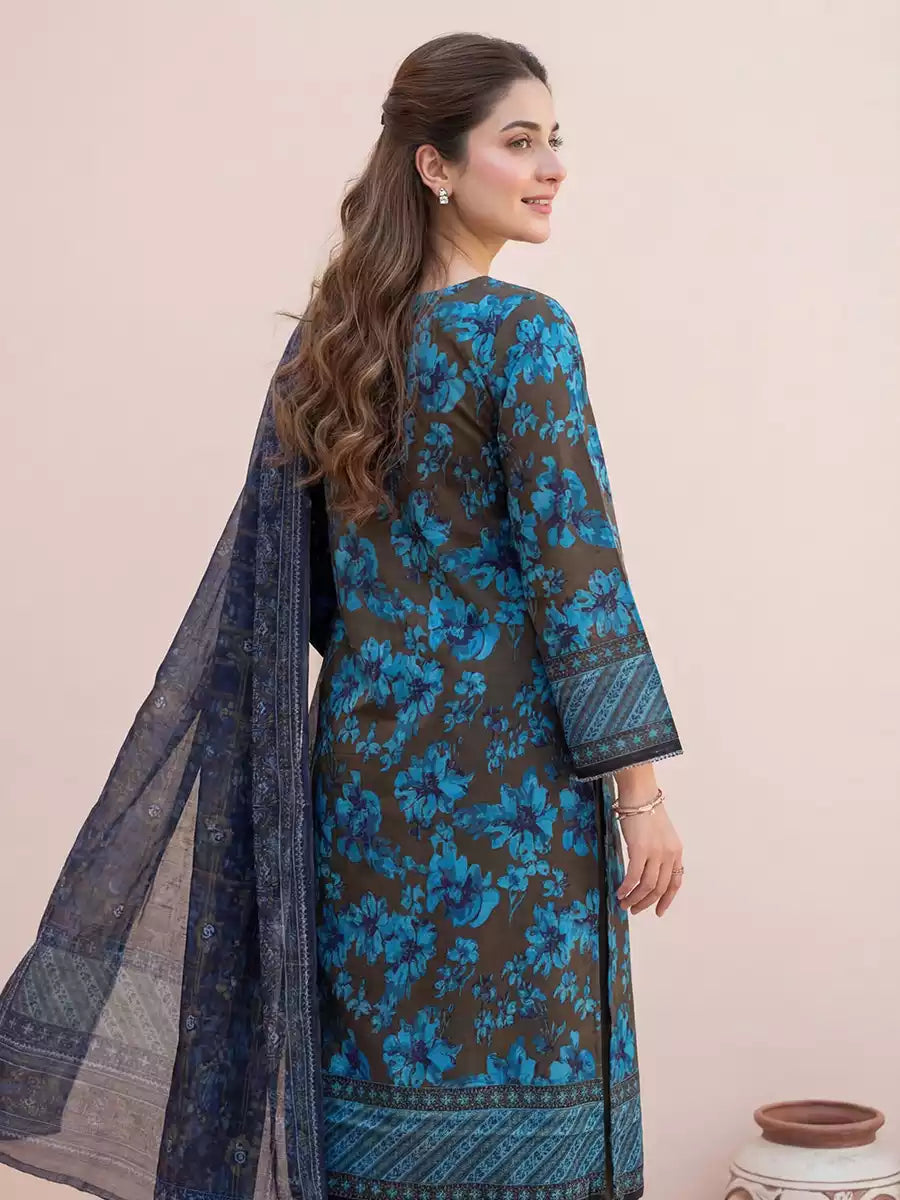 Salitex Women Unstitched Printed Lawn 3 Piece Suit SSW6U3P407 - Casual Collection