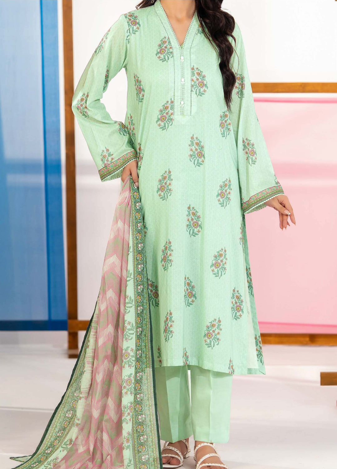 Narmin by Narkin's Unstitched Printed Lawn 3 Piece Suit NN26ULC NUSLW-3105 - Casual Collection