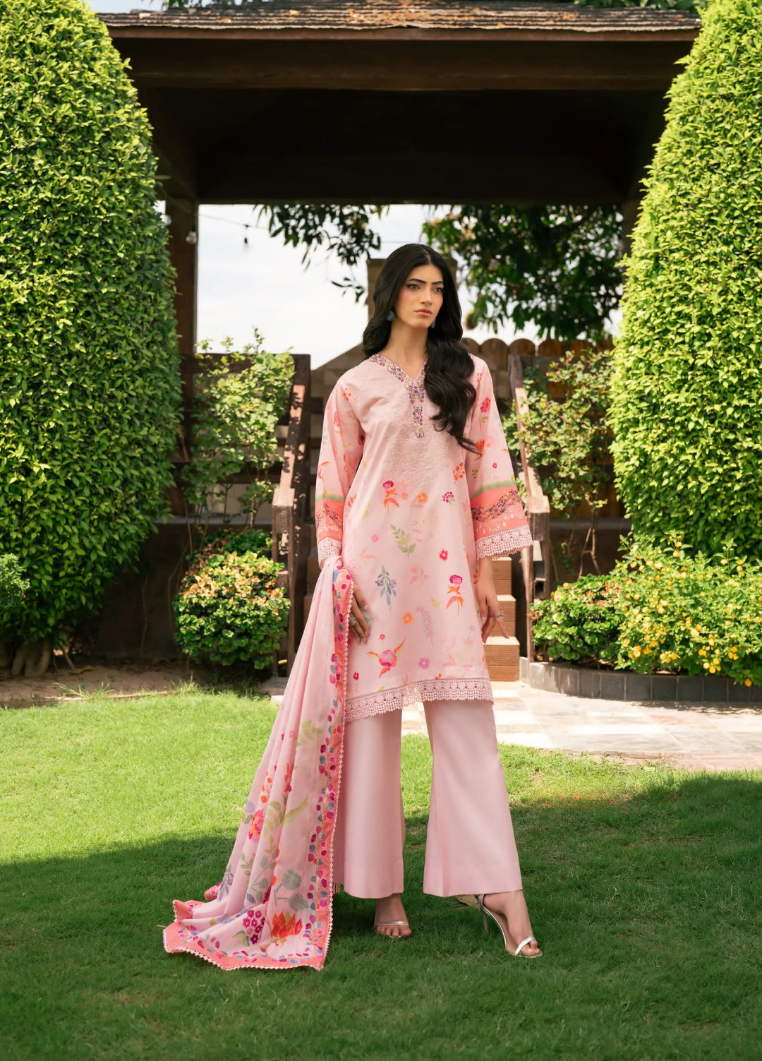 Orissa by Rashid Textiles Unstitched Embroidered Lawn 3 Piece Suit RT26ULO 3751 - Casual Collection