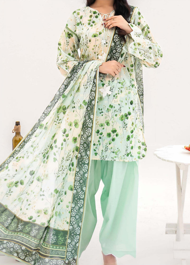 Narmin by Narkin's Unstitched Printed Lawn 3 Piece Suit NN26ULC NUSLW-3115 - Casual Collection