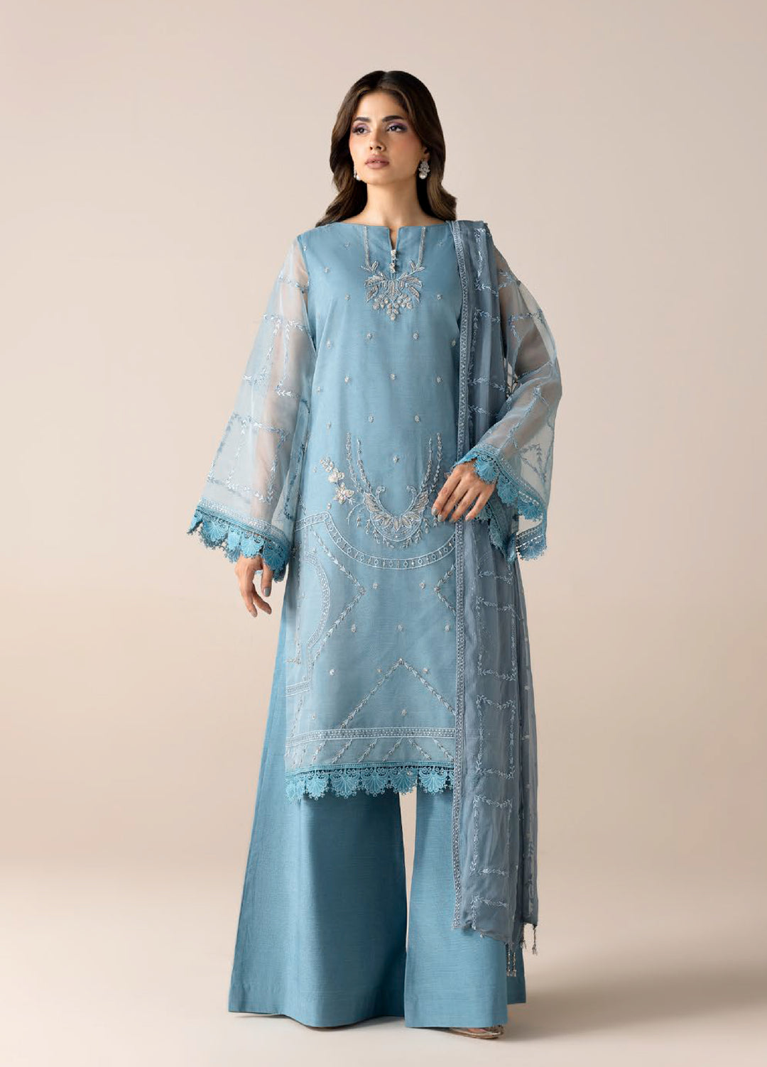 Aura by Zebtan RTW Embroidered Lawn 3 Piece Suit ZB26UAL A-06 - Festive Collection
