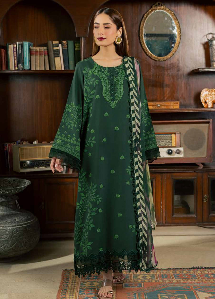 Signature Prints by Nureh Unstitched Printed Viscose Slub 3 Piece Suit NU26UVS SP-211 - Winter Collection