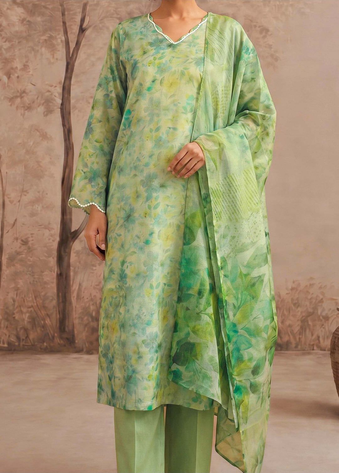 Narmin by Narkin's Unstitched Printed Lawn 3 Piece Suit NN26ULC NUSLW-3086 - Casual Collection