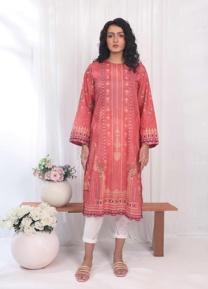 Kamyab Kurti by Rashid Textiles Unstitched Printed Lawn 1 Piece Suit RT26ULK 8759 - Casual Collection