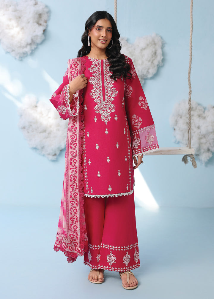 Anaya by Mahnur Unstitched Embroidered Lawn 3 Piece Suit MN26UALV AN2-12 - Festive Collection
