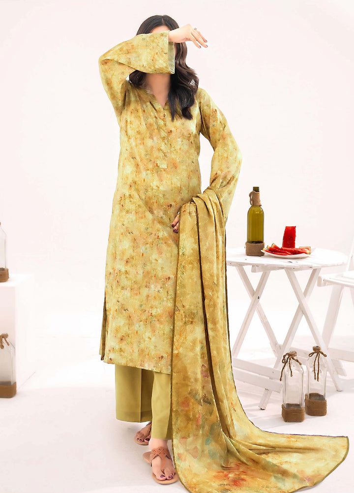Narmin by Narkin's Unstitched Printed Lawn 3 Piece Suit NN26ULC NUSLW-3124 - Casual Collection