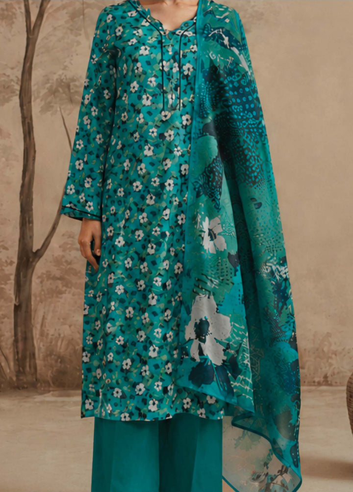Narmin by Narkin's Unstitched Printed Lawn 3 Piece Suit NN26ULC NUSLW-3409 - Casual Collection