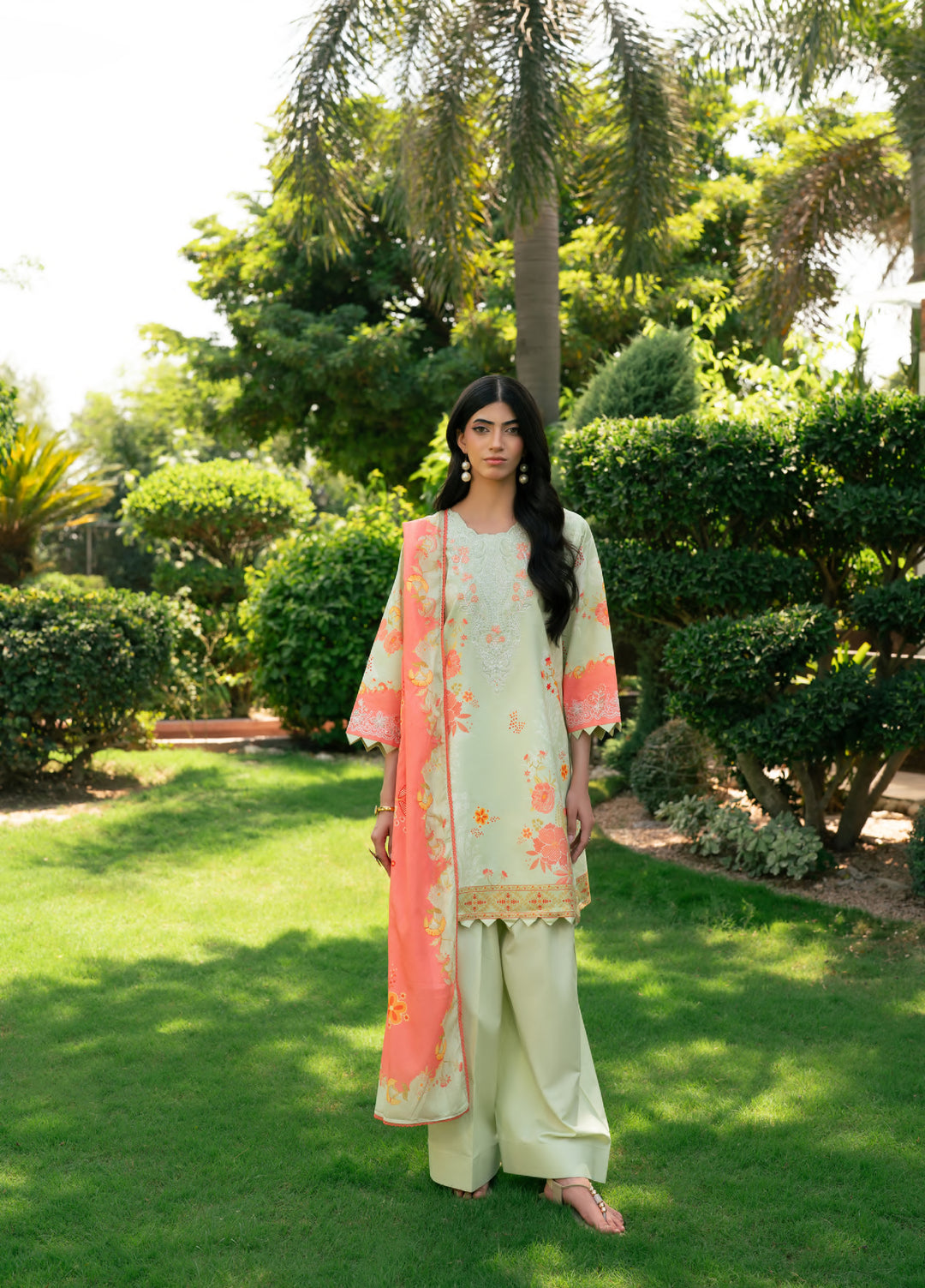 Orissa by Rashid Textiles Unstitched Embroidered Lawn 3 Piece Suit RT26ULO 3754 - Casual Collection