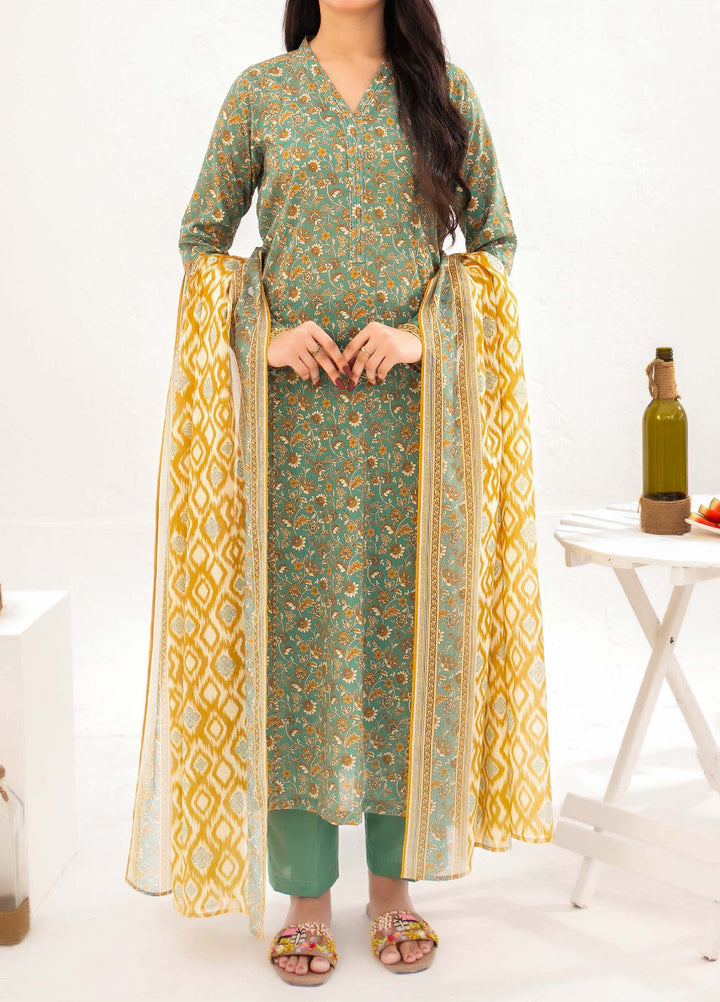 Narmin by Narkin's Unstitched Printed Lawn 3 Piece Suit NN26ULC NUSLW-3104 - Casual Collection