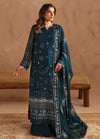 Neorah by Xenia Formals Unstitched Chiffon Embroidered 3 Piece Suit XE26UN D-02 KAIFIYA - Festive Collection