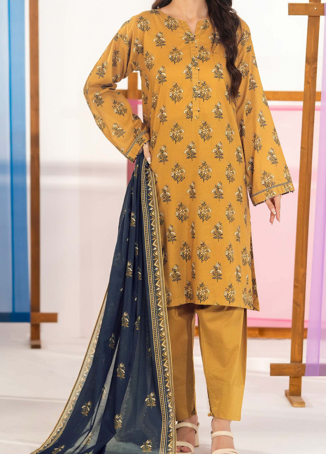 Narmin by Narkin's Unstitched Printed Lawn 3 Piece Suit NN26ULC NUSLW-3113 - Casual Collection