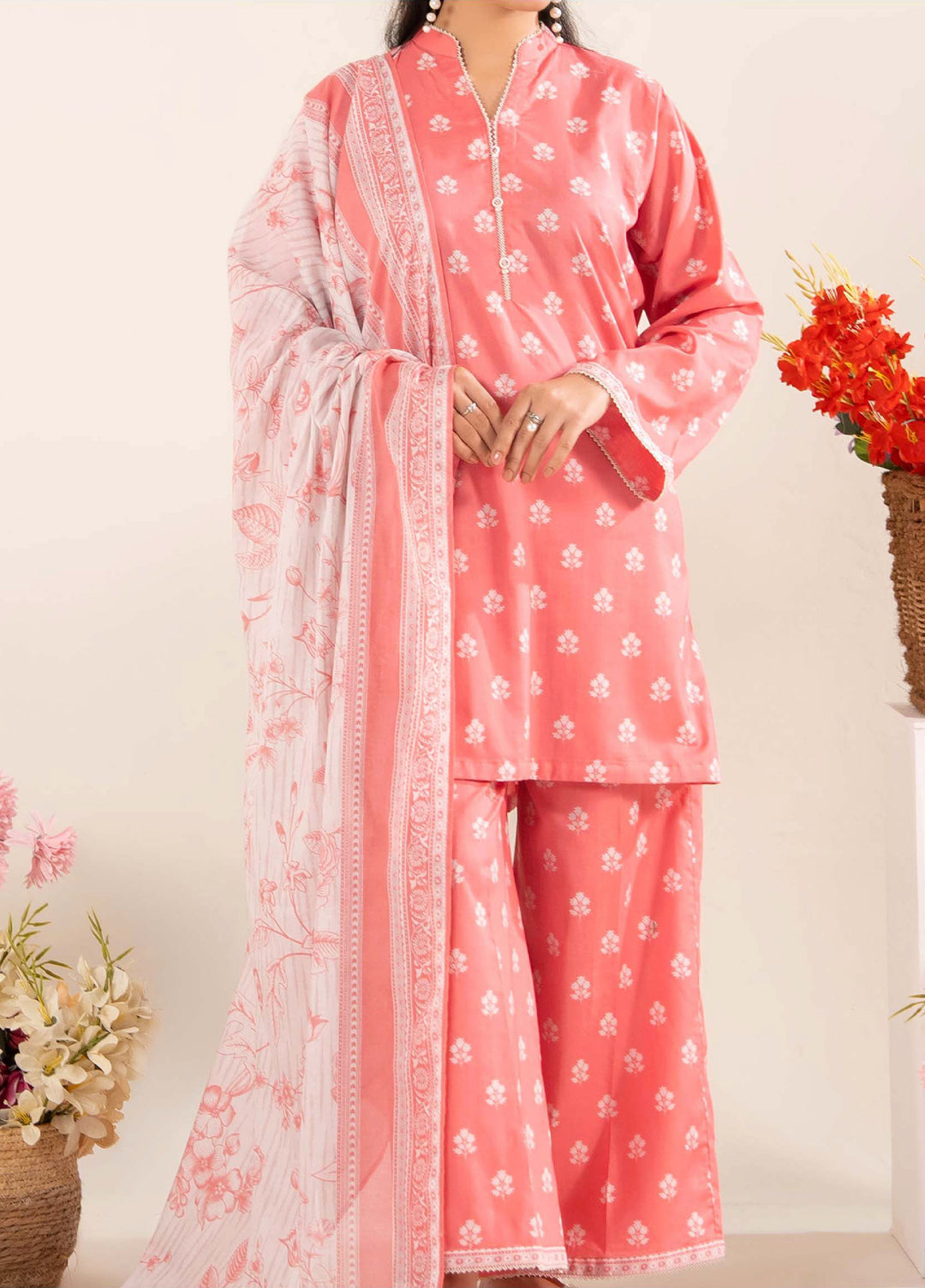 Narmin by Narkin's Unstitched Printed Lawn 3 Piece Suit NN26ULC NUSLW-3143 - Casual Collection