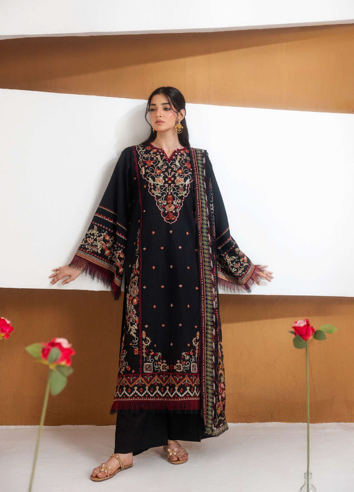 Intermix Zync by Florent Unstitched Embroidered Viscose 3 Piece Suit FL26UIZ FZ-6A - Casual Collection