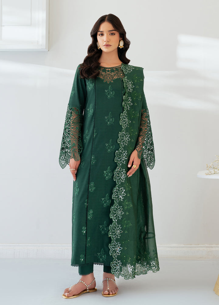 Sera by Mahnur Unstitched Embroidered Lawn 3 Piece Suit MN26USL SP-02 - Festive Collection