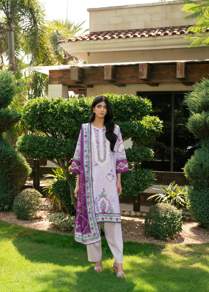Orissa by Rashid Textiles Unstitched Embroidered Lawn 3 Piece Suit RT26ULO 3753 - Casual Collection