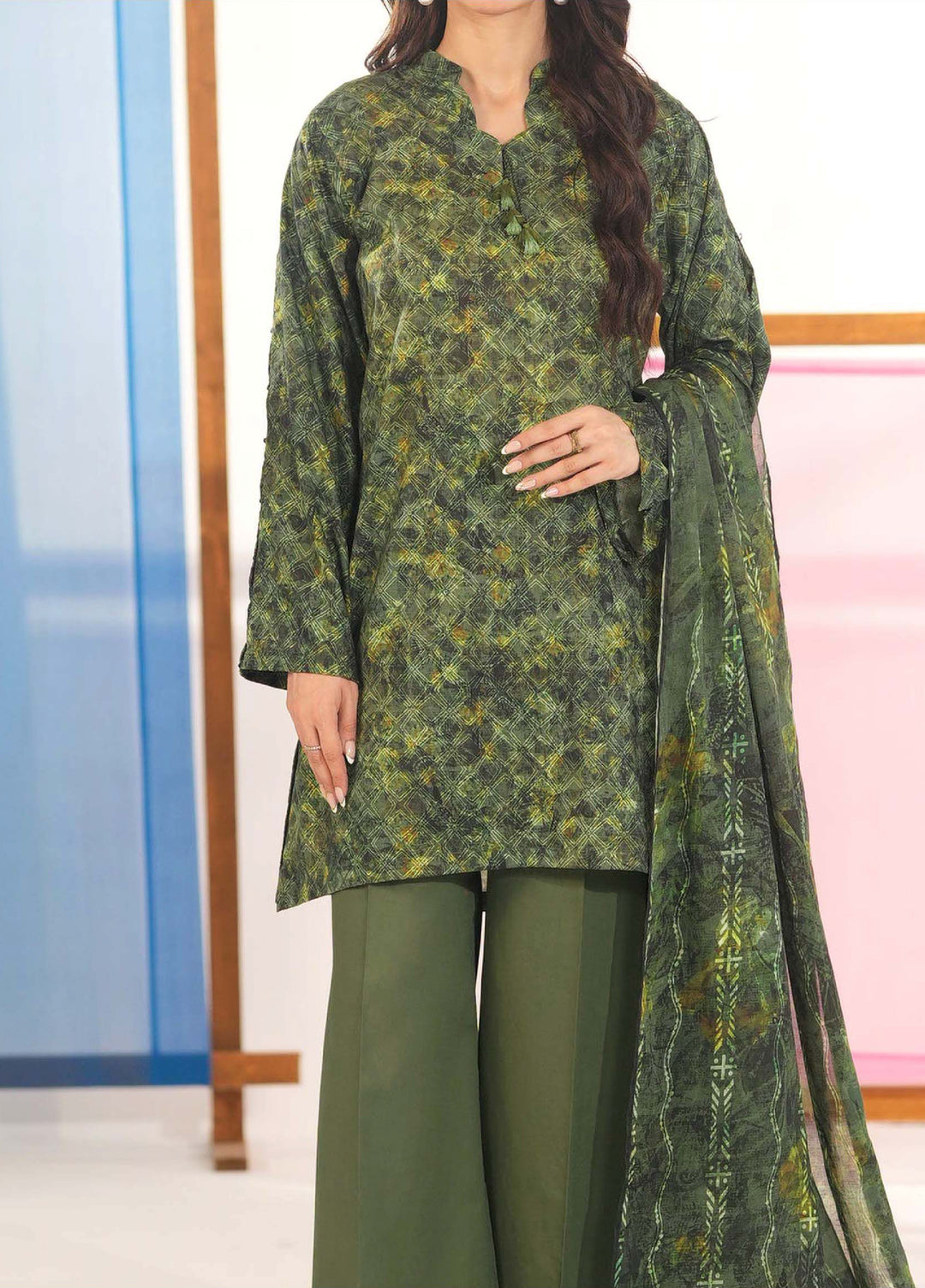 Narmin by Narkin's Unstitched Printed Lawn 3 Piece Suit NN26ULC NUSLW-3412 - Casual Collection