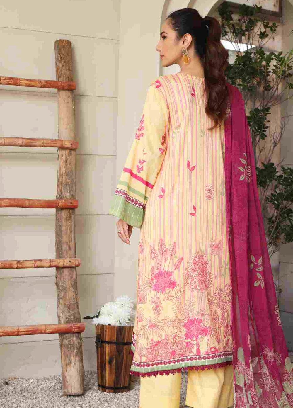 Kotor by Rashid Textiles Unstitched Embroidered Lawn 3 Piece Suit RT26ULK 9139 - Casual Collection