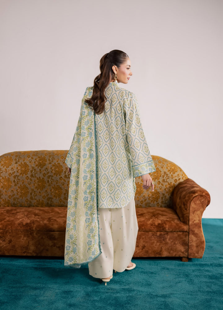 Print Diary by Rashid Textiles Unstitched Printed Lawn 3 Piece Suit RT26UPG 3778 - Casual Collection