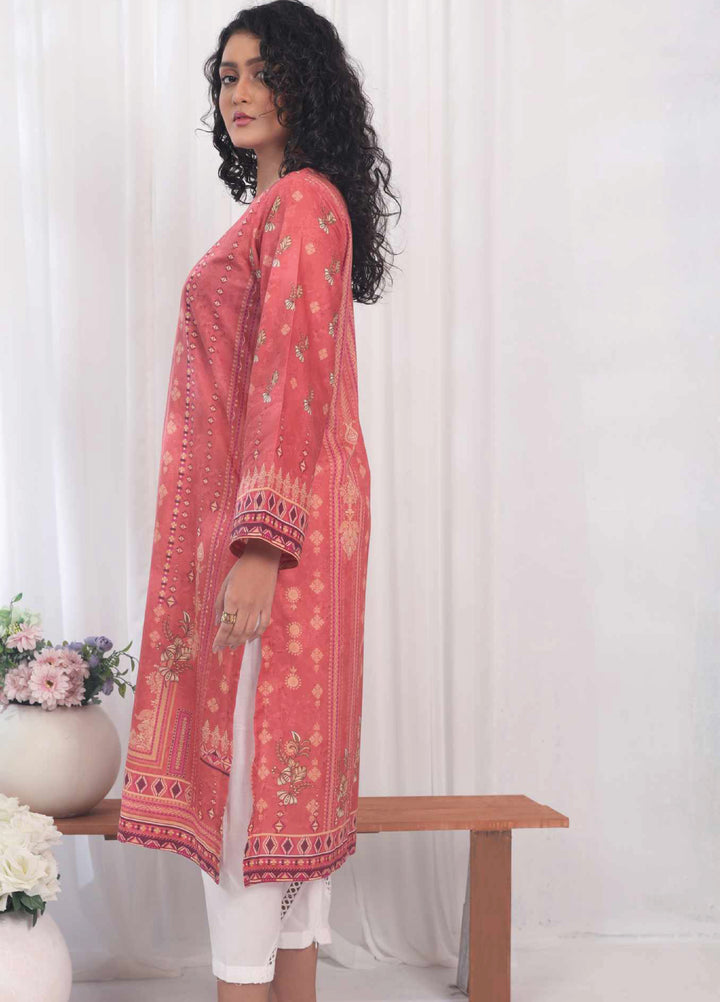 Kamyab Kurti by Rashid Textiles Unstitched Printed Lawn 1 Piece Suit RT26ULK 8759 - Casual Collection