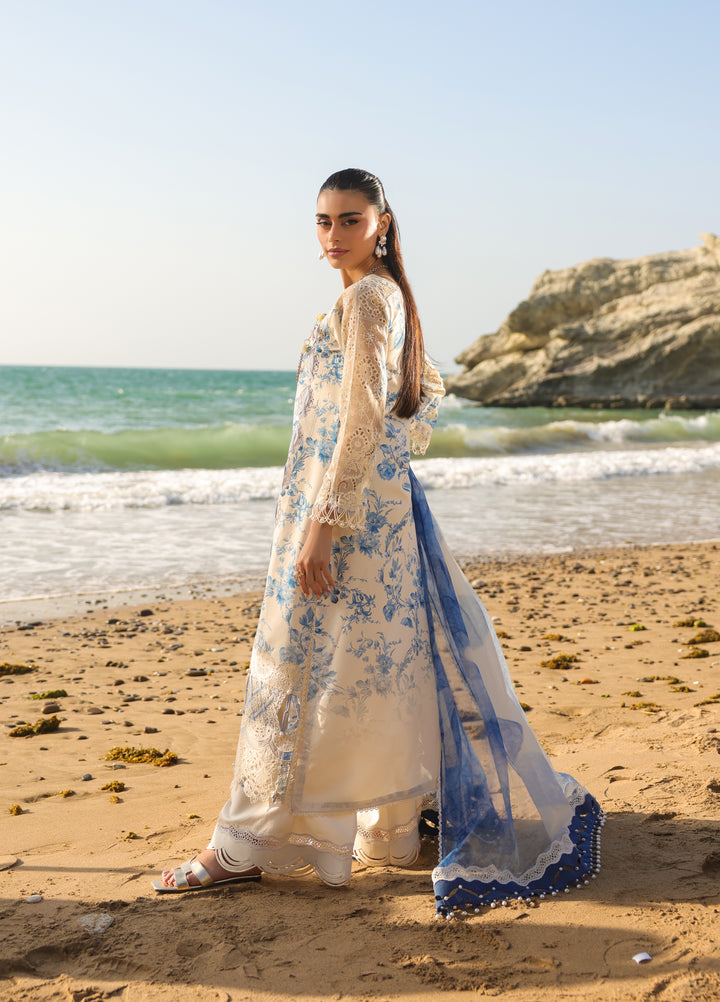 Summer Dream by Manara Unstitched Embroidered Lawn 3 Piece Suit MN26USDL Amalfi-08 - Casual Collection