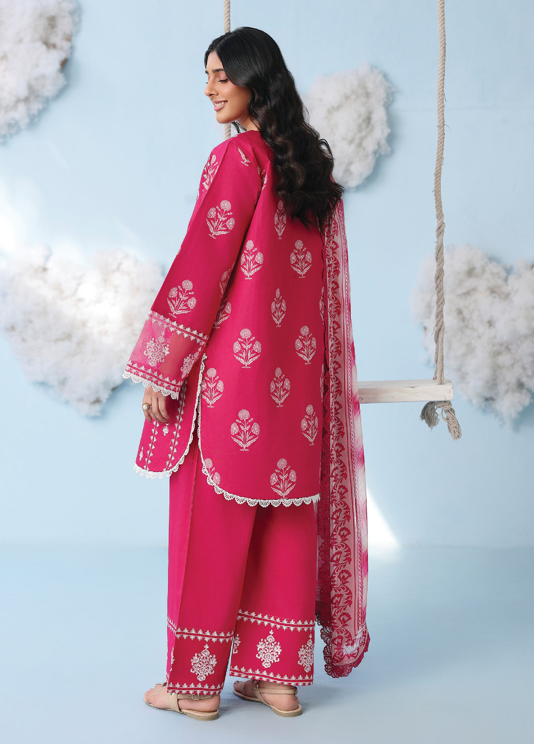 Anaya by Mahnur Unstitched Embroidered Lawn 3 Piece Suit MN26UALV AN2-12 - Festive Collection