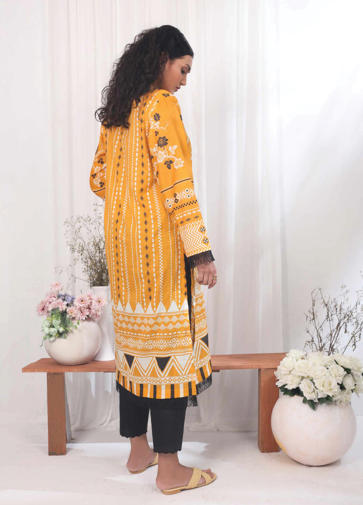 Kamyab Kurti by Rashid Textiles Unstitched Printed Lawn 1 Piece Suit RT26ULK 8760 - Casual Collection