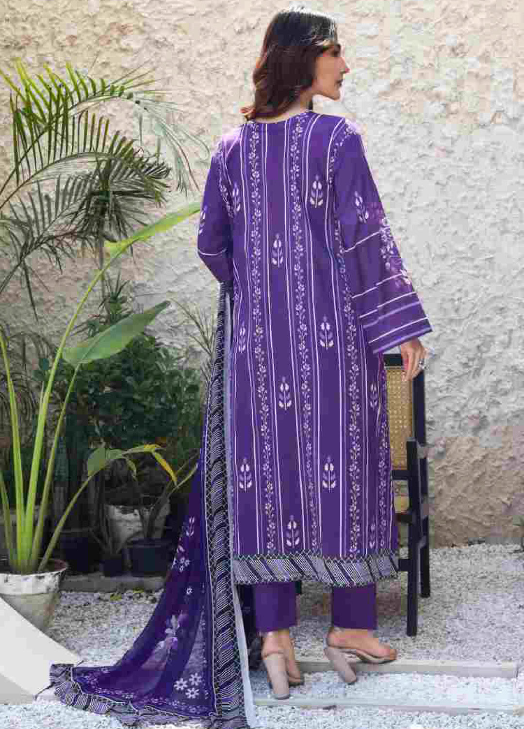 Kotor by Rashid Textiles Unstitched Embroidered Lawn 3 Piece Suit RT26ULK 9138 - Casual Collection