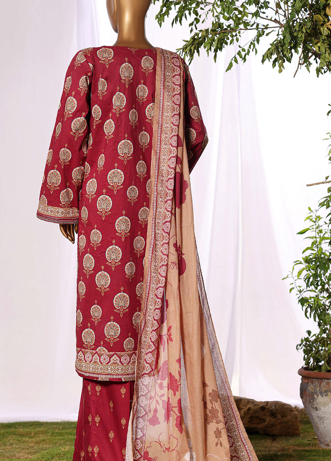 Daily Wear by HZ Textiles RTW Embroidered Lawn 3 Piece Suit HZ26PDW CPE-3P-047 - Casual Collection