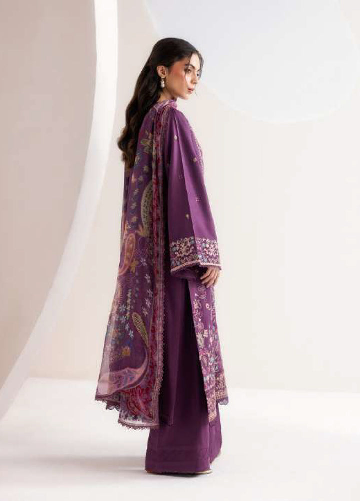 Intermix Zync by Florent Unstitched Embroidered Viscose 3 Piece Suit FL26UIZ FZ-8A - Casual Collection
