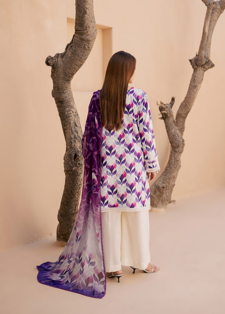 Savoy by Rashid Textiles Unstitched Embroidered Lawn 3 Piece Suit RT26ULS 3731 - Casual Collection