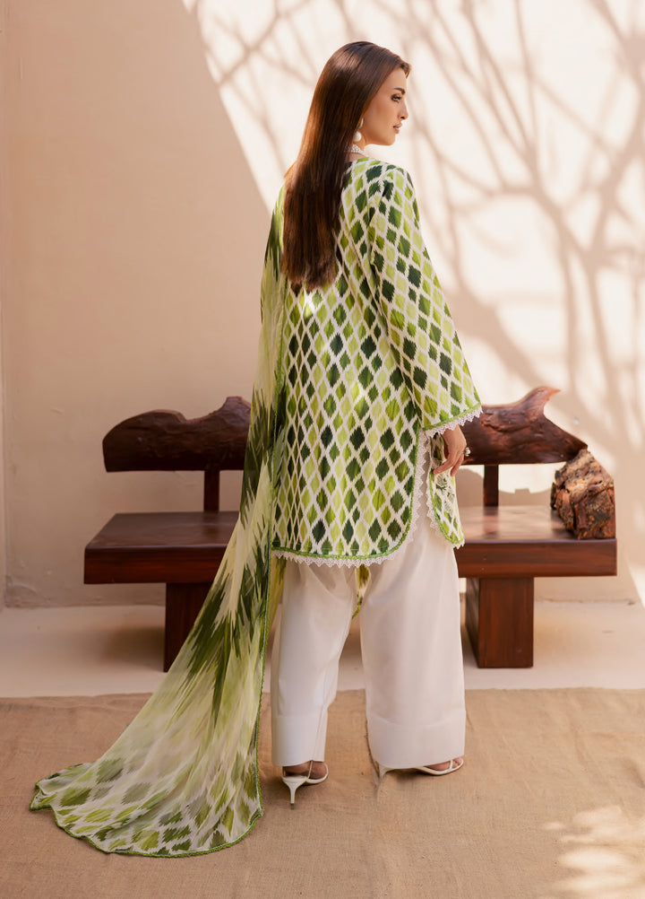 Savoy by Rashid Textiles Unstitched Embroidered Lawn 3 Piece Suit RT26ULS 3737 - Casual Collection