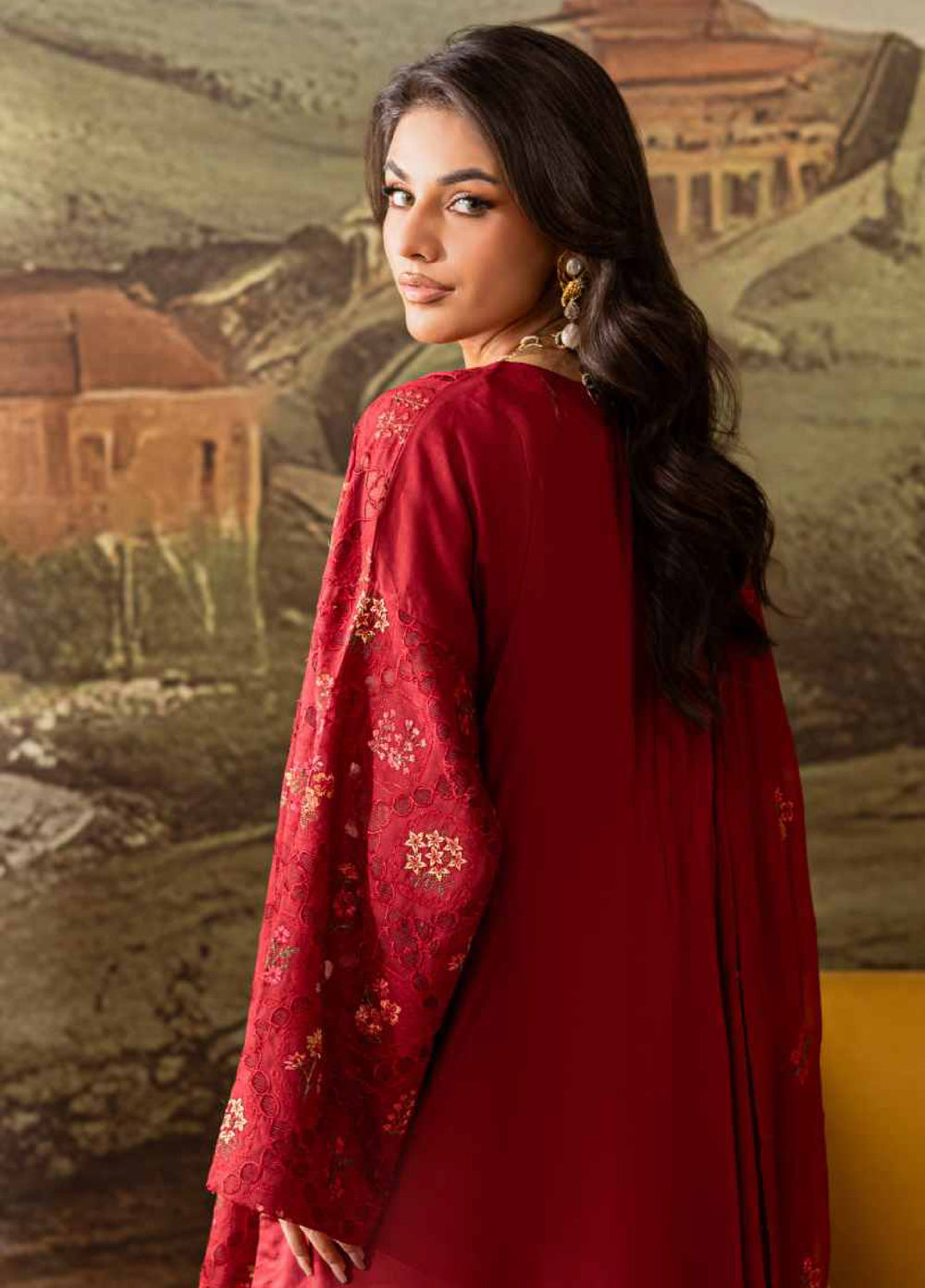 The Artisan's by Rashid Textiles Unstitched Embroidered Viscose 3 Piece Suit RT26UAV 4405 - Casual Collection