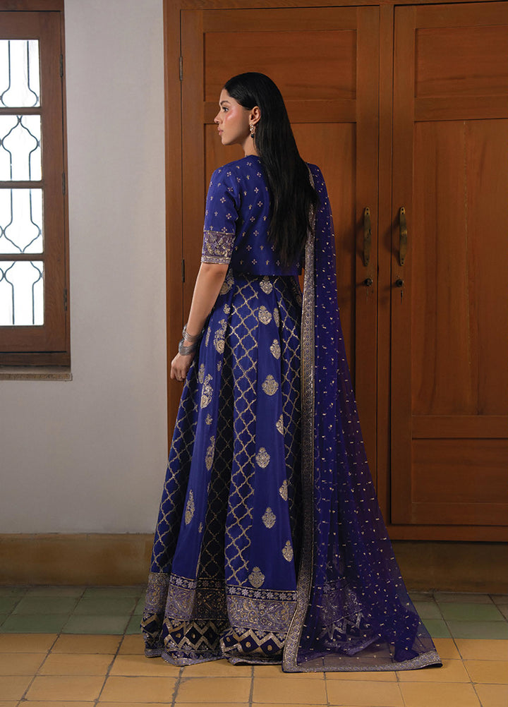 Pehli Nazar by Ayzel Unstitched Embroidered Raw Silk 2 Piece Suit AAF26UPN Yar-E-Dil AYZ-0167 - Wedding Collection