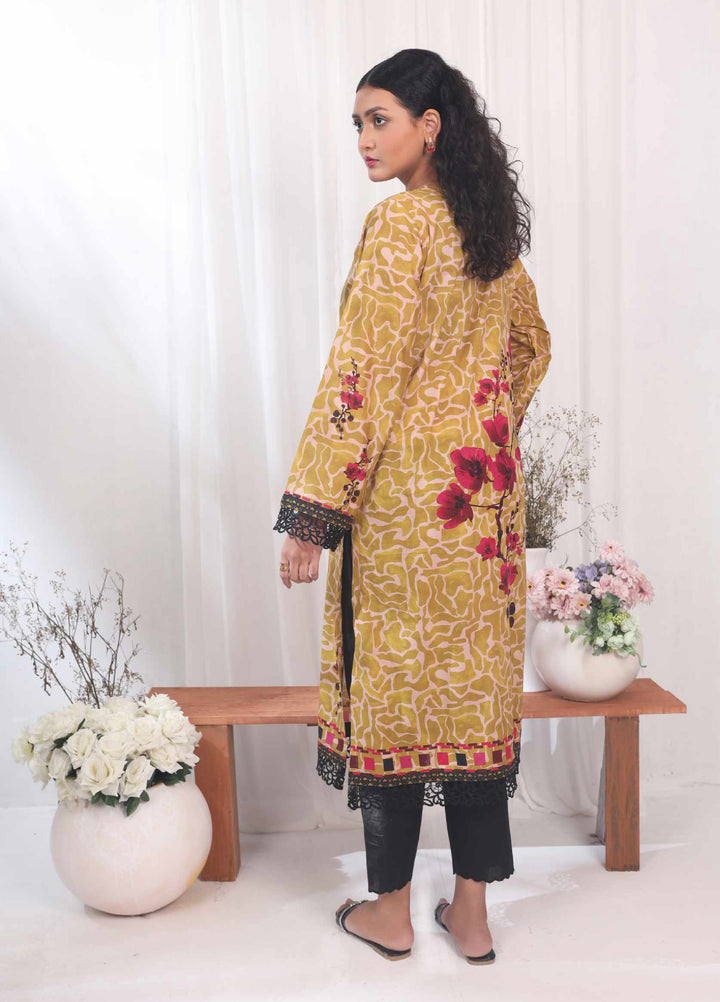 Kamyab Kurti by Rashid Textiles Unstitched Printed Lawn 1 Piece Suit RT26ULK 8758 - Casual Collection