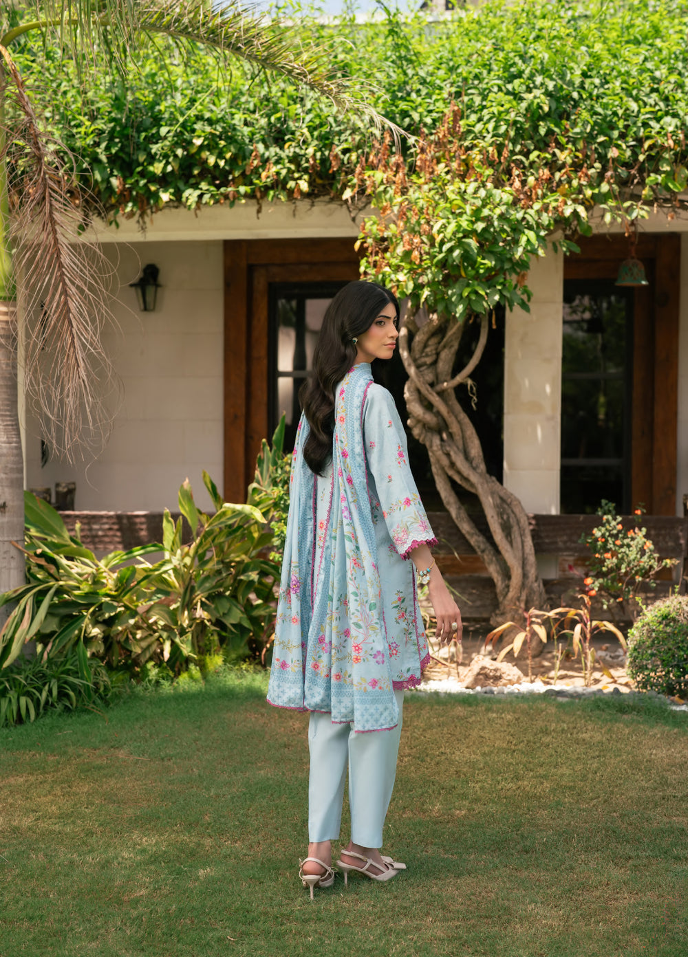 Orissa by Rashid Textiles Unstitched Embroidered Lawn 3 Piece Suit RT26ULO 3755 - Casual Collection
