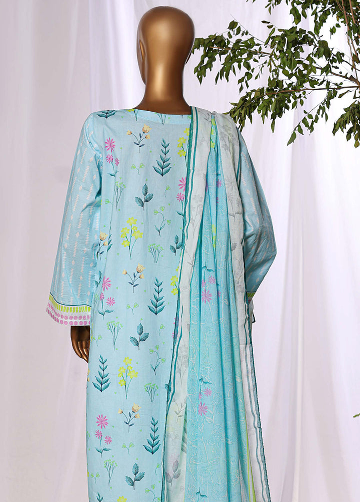 Daily Wear by HZ Textiles RTW Embroidered Lawn 3 Piece Suit HZ26PDW CPE-3P-050 - Casual Collection