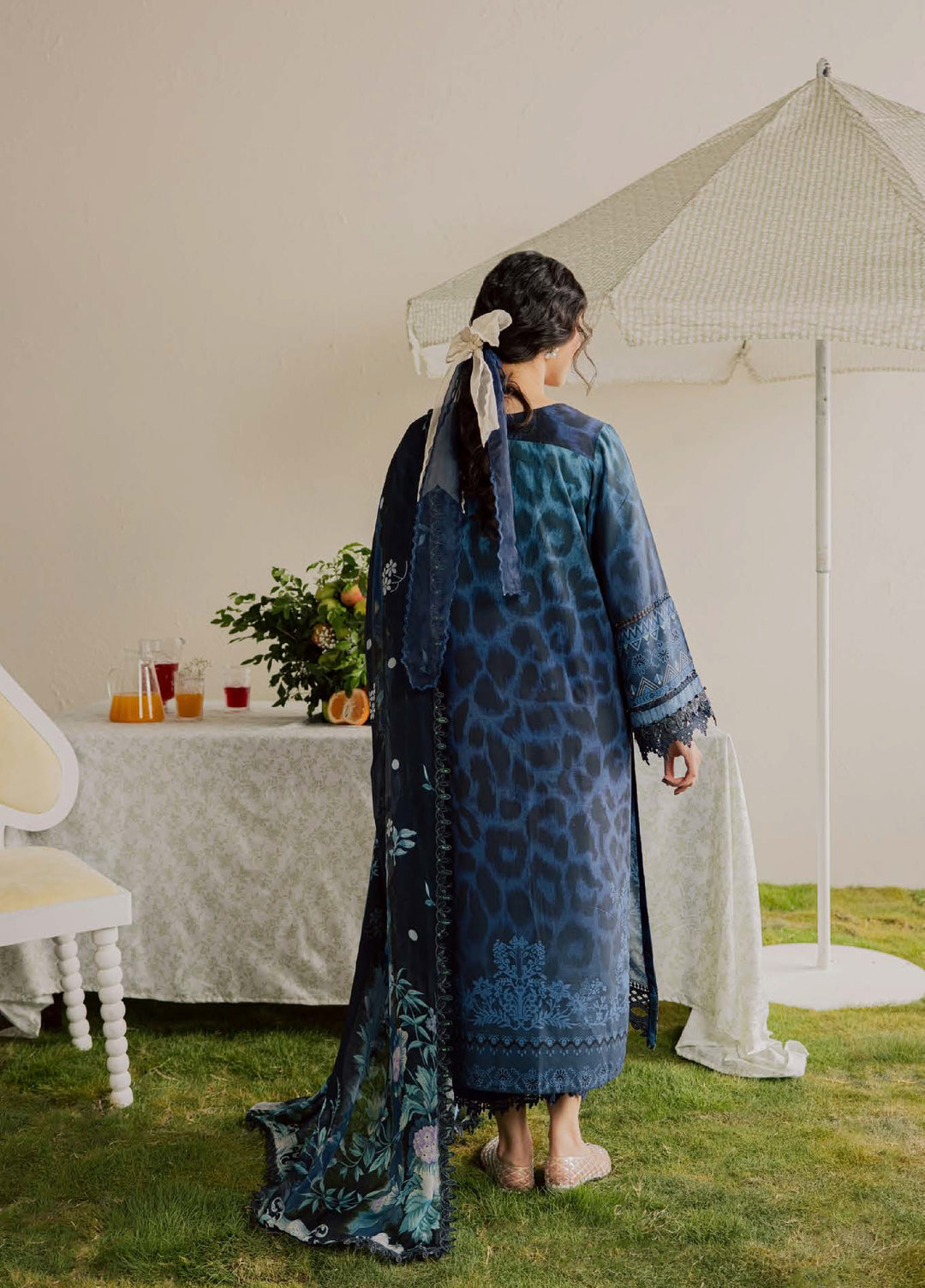 Gardenia by Nureh Unstitched Embroidered Viscose Slub 3 Piece Suit NU26UGV NSG-226 - Casual Collection
