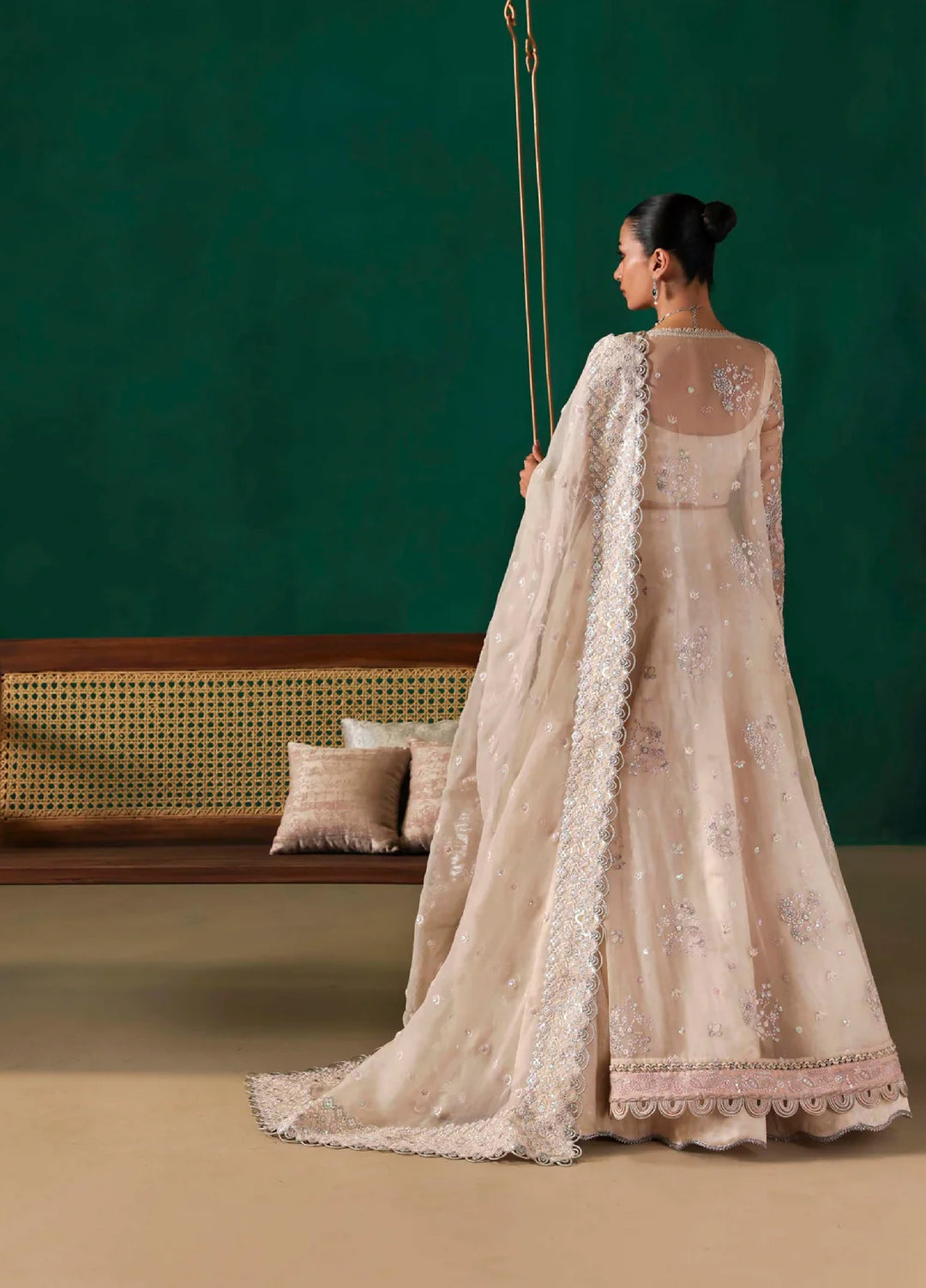 Sable Vogue Unstitched Embroidered Organza 3 Piece Suit SV26UL FC-04-25 - Summer Collection
